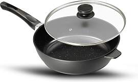 Bratpfanne KING, grau (anthrazit), Ø:24cm,