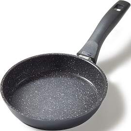 Bratpfanne STONELINE, grau, H:3,8cm Ø:18cm,