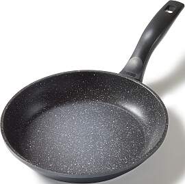 Bratpfanne STONELINE, grau, H:4,4cm Ø:24cm,
