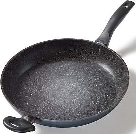 Bratpfanne STONELINE, grau, H:5,5cm Ø:32cm,