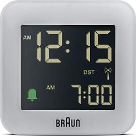 Braun Digitaler Funkreisewecker für die