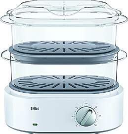 Braun FS 5100 Dampfgarer Identity Collection, weiß