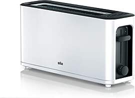 Braun Household HT3100WH Toaster, 1 Schlitz mit 7