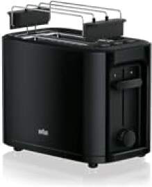 Braun HT 3010 BK Toaster | Doppelschlitz |