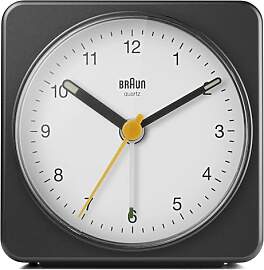 Braun Klassischer analoger Wecker