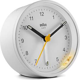 Braun Klassischer analoger Wecker