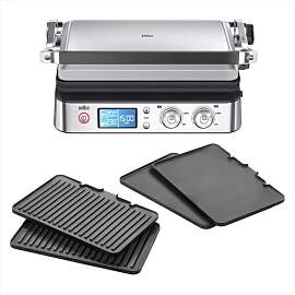 Braun MultiGrill 9 CG9043, 3-in-1 Kontaktgrill,