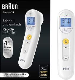 Braun No touch Thermometer Sensian 3 BNT050WE