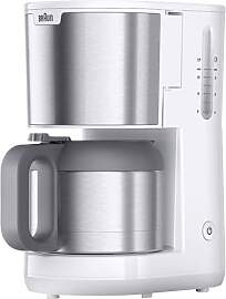 Braun PurShine KF1505 WH Filterkaffeemaschine,