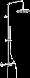 Brausegarnitur WELLTIME "Porto", silber