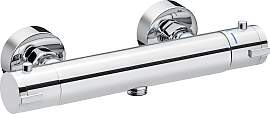 Brausethermostat CORNAT "Alan", silber,