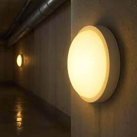 Braytron LED Feuchtraumleuchte 12 W, 1140 lm, IP54 