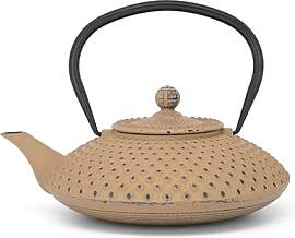 Bredemeijer flache gusseiserne Asia Teekanne 1.25