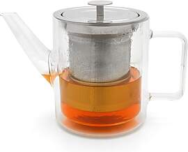 Bredemeijer kleine gläserne Retro Teekanne 1.0 L