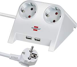 Brennenstuhl Desktop-Power Steckdosenleiste 2-Fach 