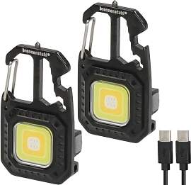 Brennenstuhl Mini LED Taschenlampe MTL 600 AD2 2er 