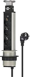 Brennenstuhl Tower Power Tischsteckdosenleiste