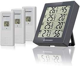 Bresser Wetterstation Funk mit Außensensor Temeo