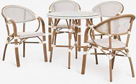 Brielle Bistro Rundes Tischset, Ø80 Cm, Und 4