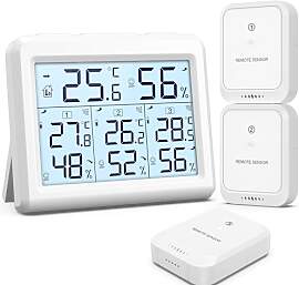 Brifit Hygrometer Thermometer,