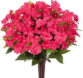 Briful Künstliche Impatiens Blumen 5er Set –