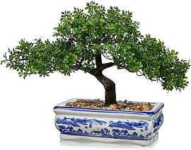 Briful Künstlicher Bonsai Baum – Grüner