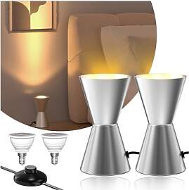 BrightWish LED Uplight Spot Bodenstrahler innen,