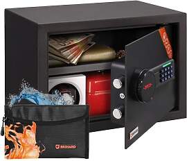 Brihard Family Digitaler LCD Tresor mit Zahlencode 