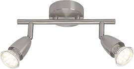 Brilliant Amalfi LED Spotrohr 2 flg Deckenstrahler 