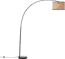 BRILLIANT Bogenlampe "Wiley", schwarz