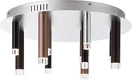 BRILLIANT Deckenleuchte "Cembalo", braun 