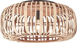 BRILLIANT Deckenleuchte "Woodrow", braun 
