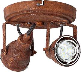 BRILLIANT Deckenstrahler "Bente", braun