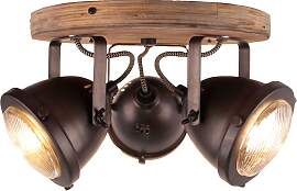 BRILLIANT Deckenstrahler "Carmen Wood",