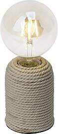 Brilliant Lampe Cardu Tischleuchte natur | 1x G95, 