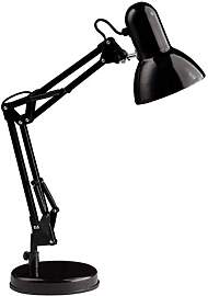 Brilliant Lampe Henry Tischleuchte schwarz | 1x
