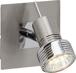 Brilliant Lampe Kassandra LED Wandspot eisen/chrom 