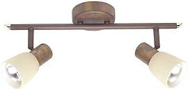 BRILLIANT Lampe Luca Spotrohr 2flg