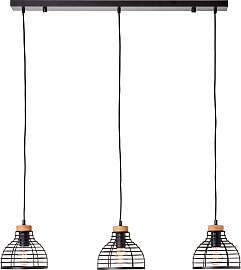 BRILLIANT Pendelleuchte "Avia", schwarz