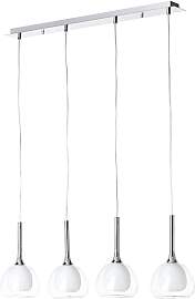 BRILLIANT Pendelleuchte "Hadan", silber