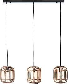 BRILLIANT Pendelleuchte "Woodrow", braun 