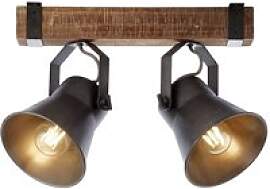 Brilliant Spotbalken Plow schwarz braun Metall