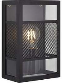 Brilliant Wandleuchte Getta 96409/06 schwarz