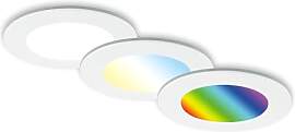 BRILONER - 3er Set Bad Einbaustrahler LED mit