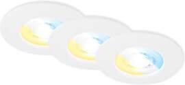 BRILONER – 3er Set LED Einbaustrahler 230V, LED