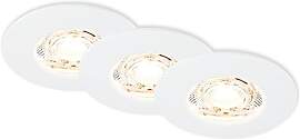 BRILONER – 3er Set LED Einbaustrahler 230V, LED