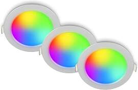 BRILONER - 3er Set LED Einbaustrahler 230V mit