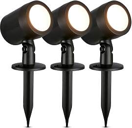 BRILONER - 3er Set LED Strahler Außen mit