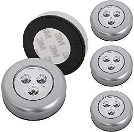 BRILONER - 5er Set Schrankbeleuchtung mit Touch,