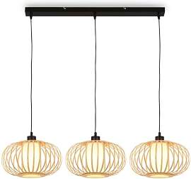 BRILONER – Bambus Pendelleuchte, Deckenlampe